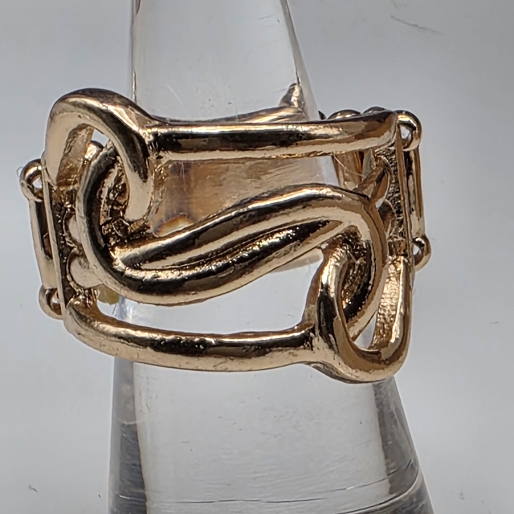 Paparazzi Gold Chain Statement Ring (226)